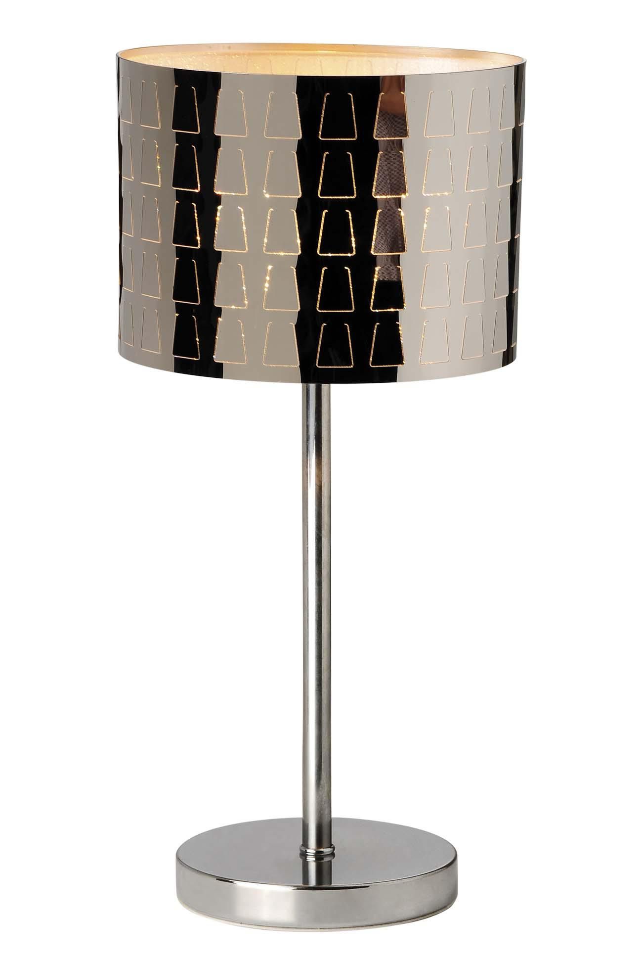 Zhongshan Guzhen E27 60W Metal Stainless Steel Table Lamp Factory Price