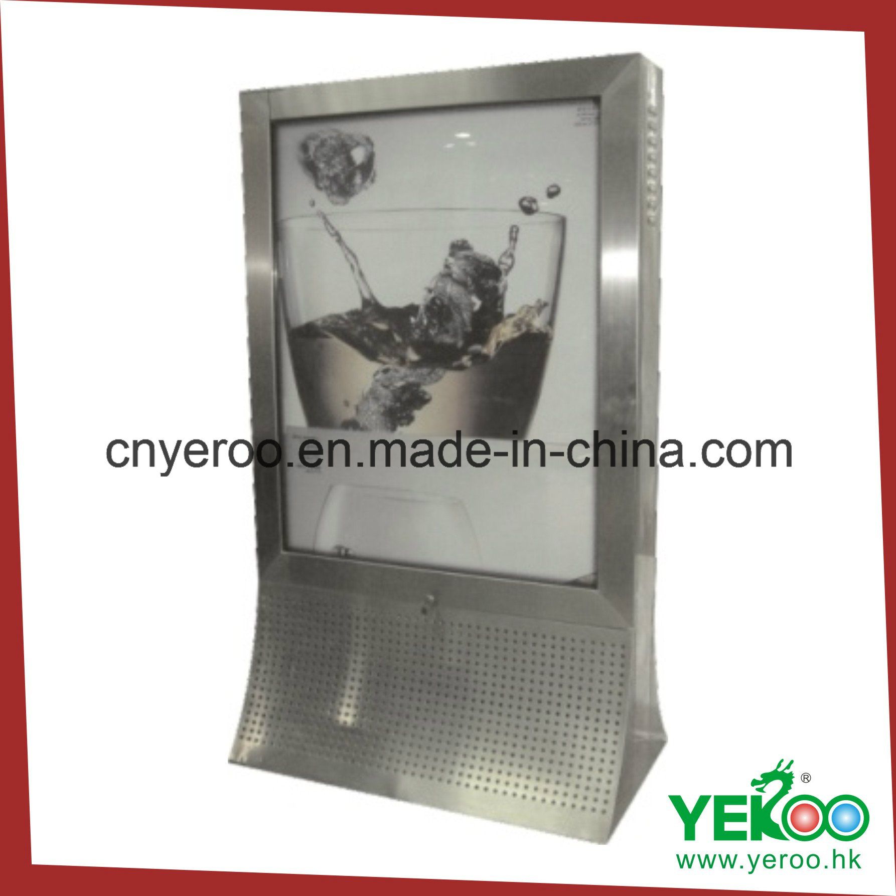Outdoor Aluminum LED Frameless Fabric Light Box