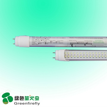 Promotional Greenfirefly Energy Saving 20W T8 LED Tube Light for Indoor Lighting