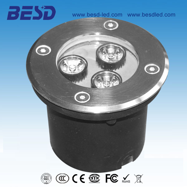 Brightness 3W LED Underground Light (XHX-UG03A-3)