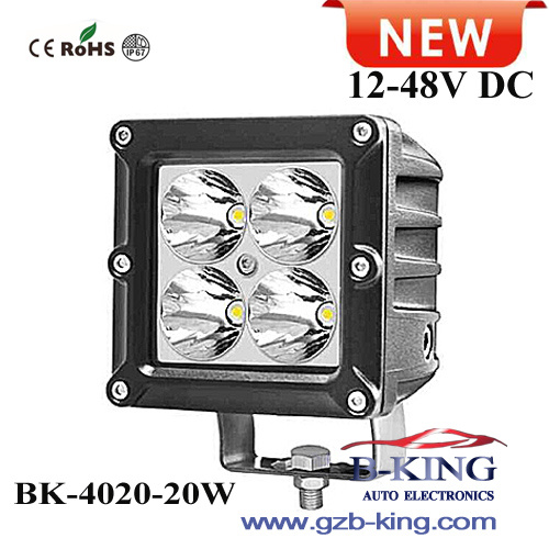 New 4inch 12-48V 20W CREE LED Work Light