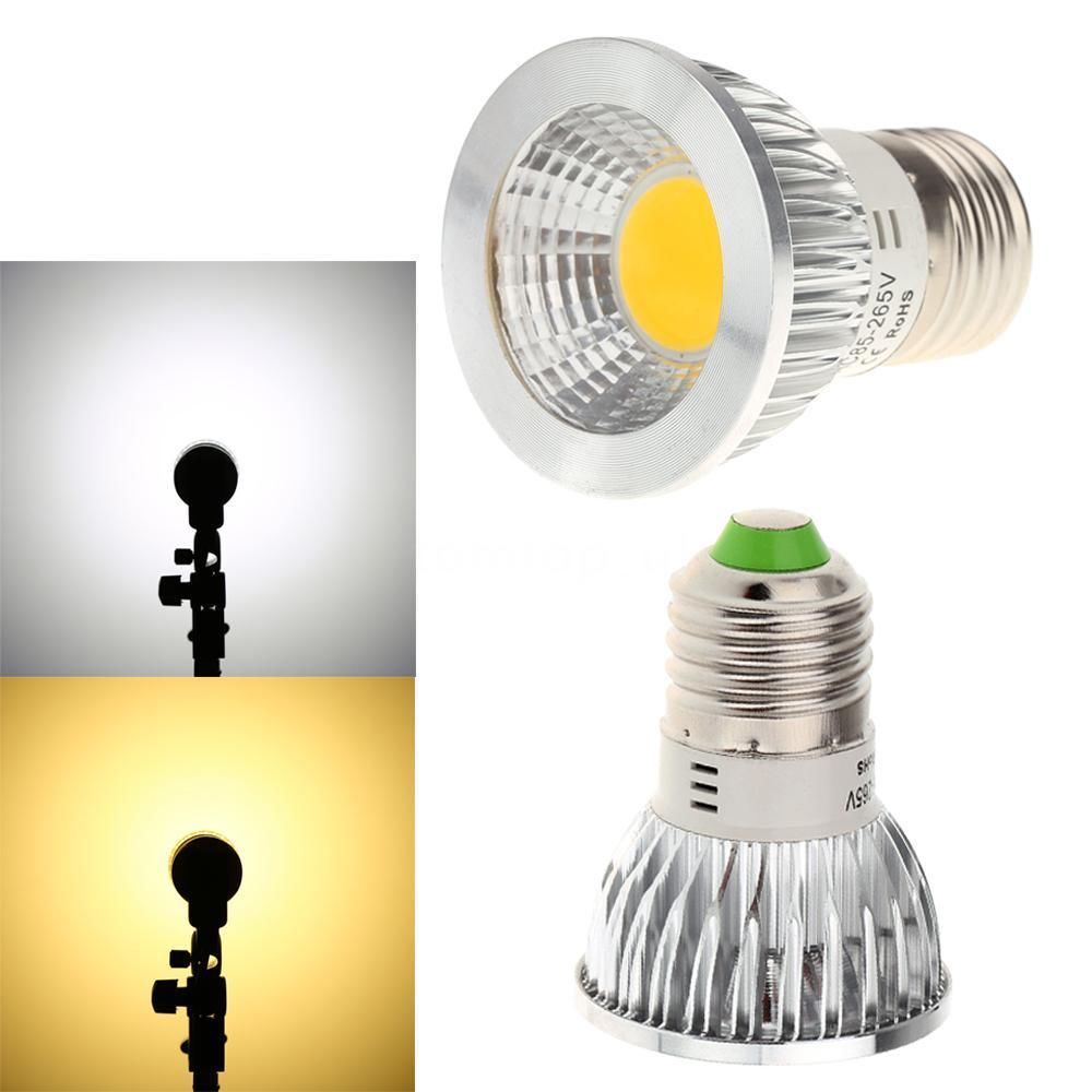 3W E27 COB LED Spotlight Warm White