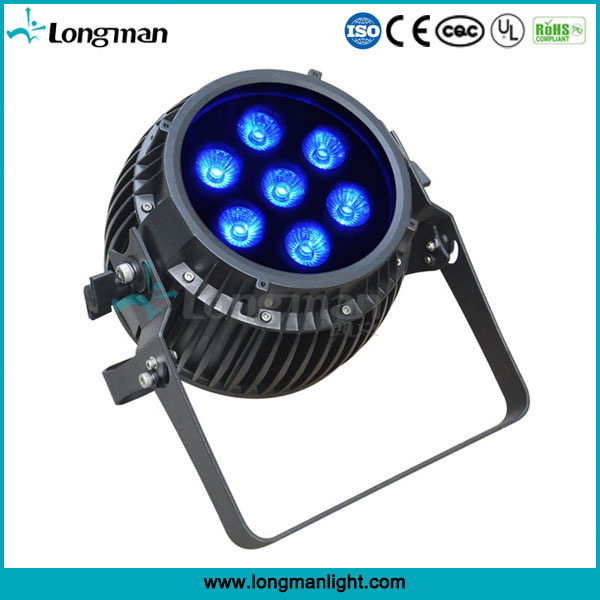 7PCS 14W Wireless Battery Operated Waterproof LED Stage Light