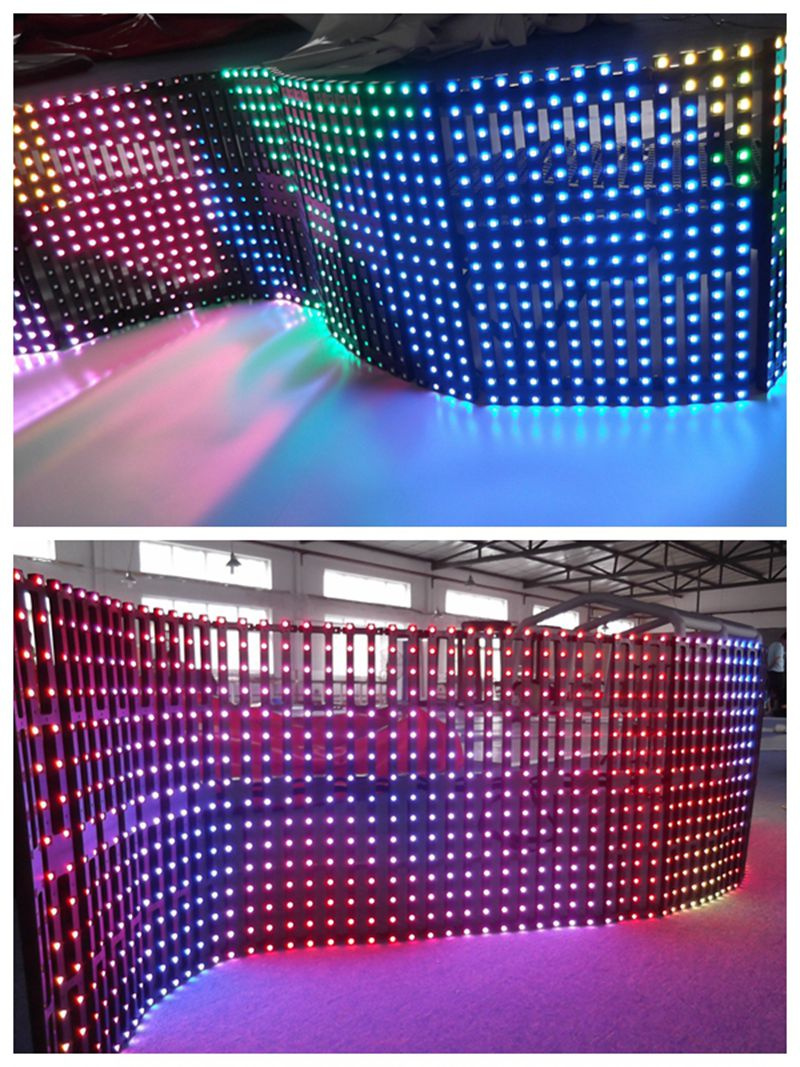 Transparence High Brighttness High Quality RGB SMD LED Flex LED Display (Zeus-18)