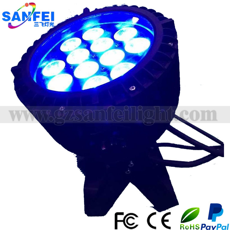 Waterproof IP65 5in1 RGBWA LED PAR Light