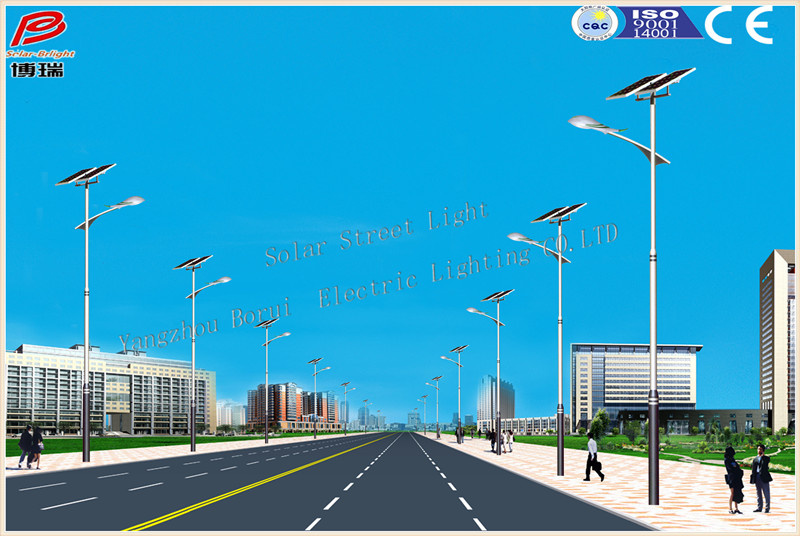 Wbr019 30W Single Lamp Solar LED Street Light