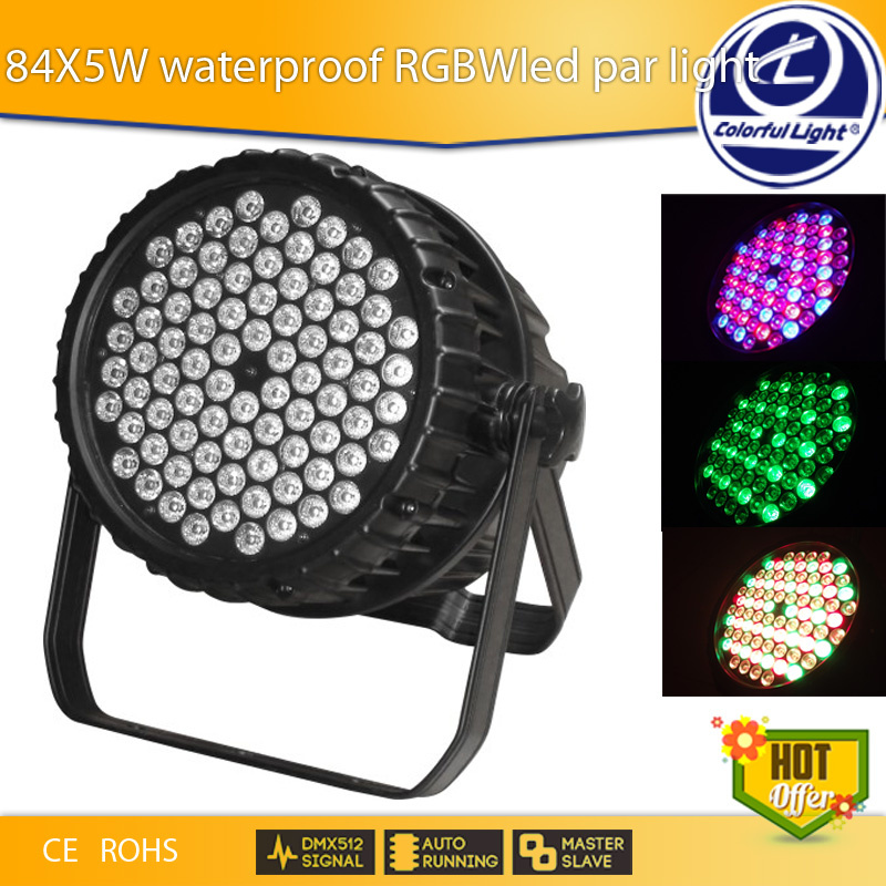 84X5w RGBW Waterproof LED PAR Light