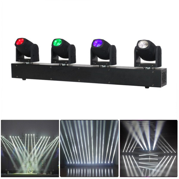 4 Heads Mini Stage LED Beam Disco Light