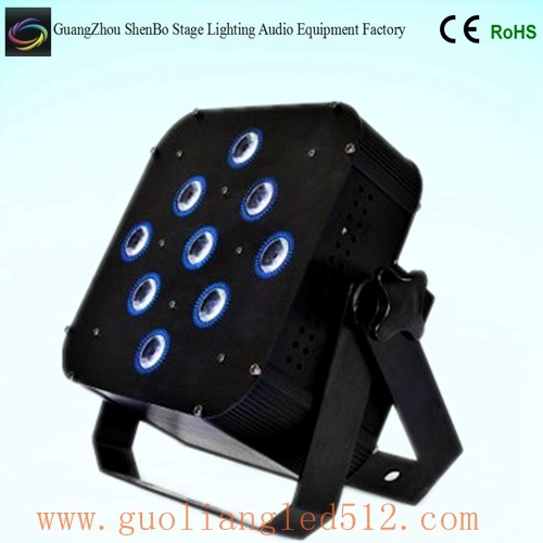 9PCS 10W LED Christmas Disco Light PAR