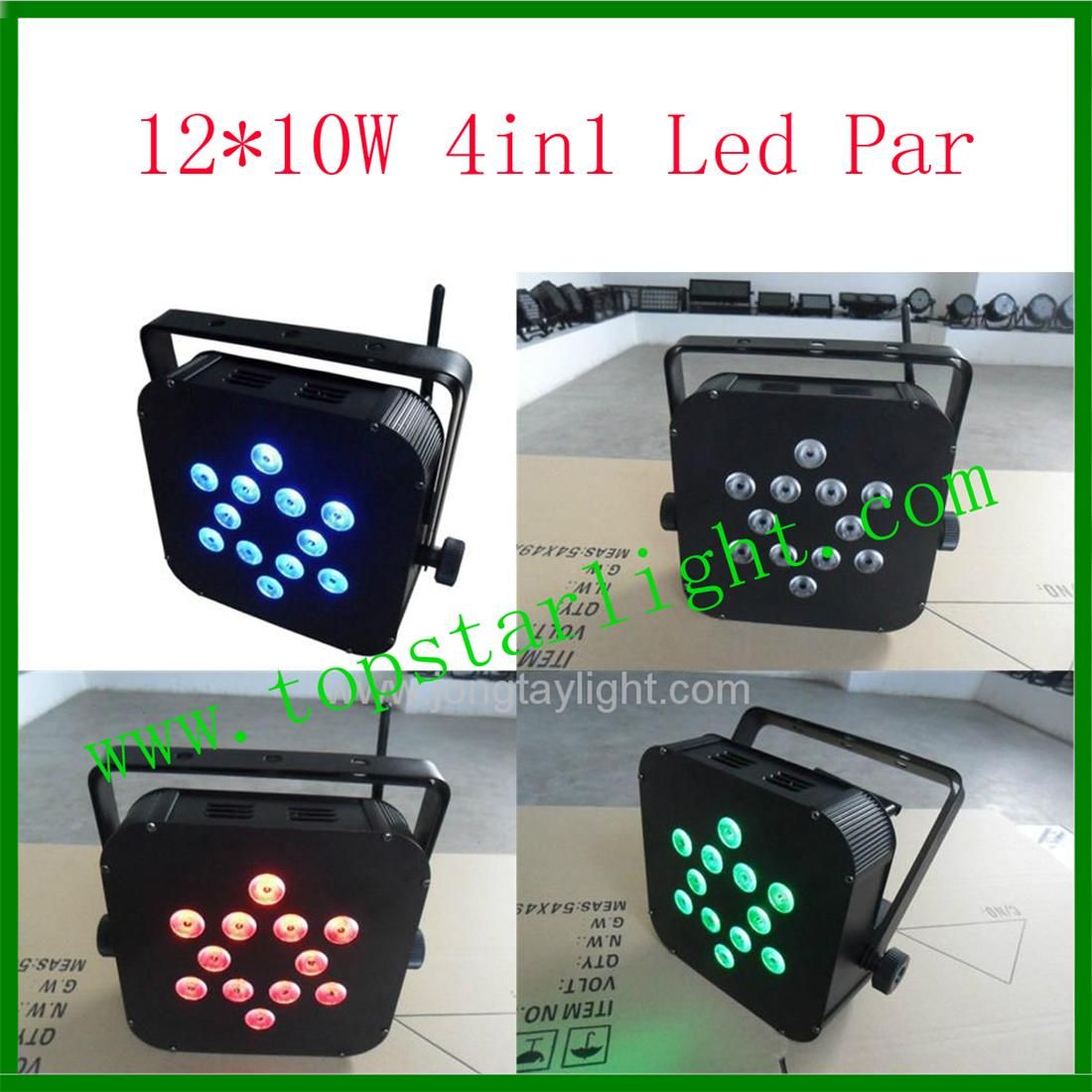 Hot New Product Wireless Battery LED PAR Disco Light