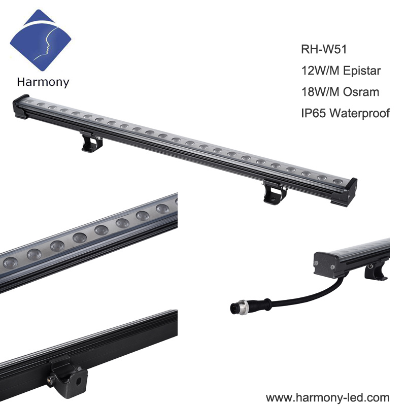 DC24V SMD5050 10W IP67 RGBW DMX LED Wall Washer