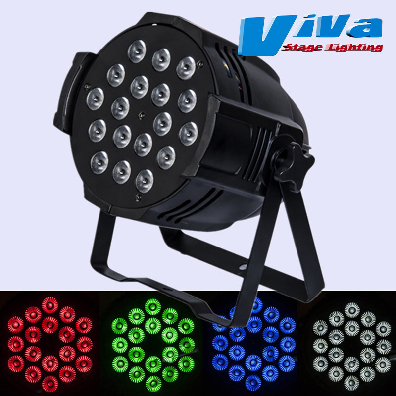 Super-Affordable Epistar LED Chip 18X10-Watt RGBW 4 in 1 LED Stage Light