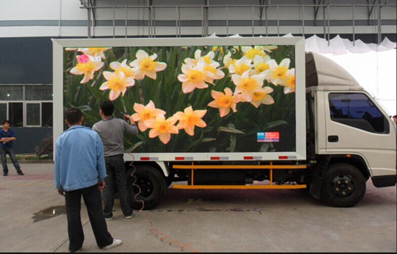 Mobile Truck Moving Advertising LED Display