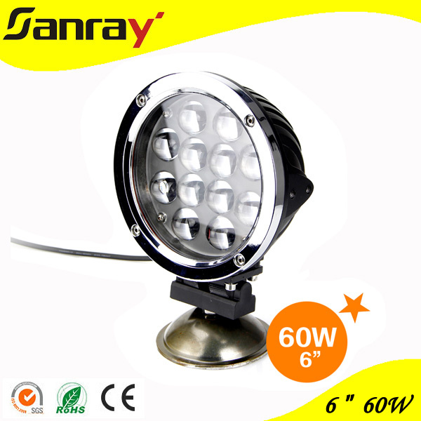 6 Inch 60W 5100lm LED Work Light