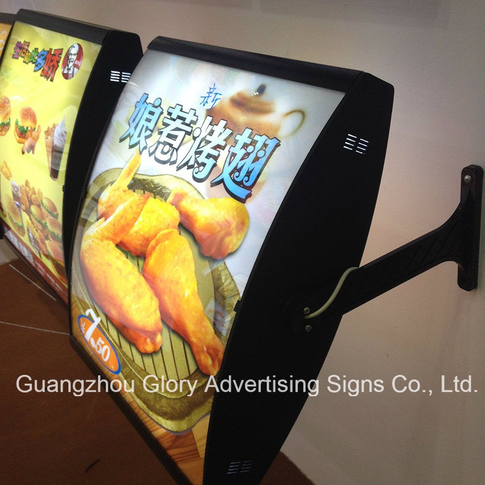 LED Menu Light Box Restaurant Double Sides Display Signboard