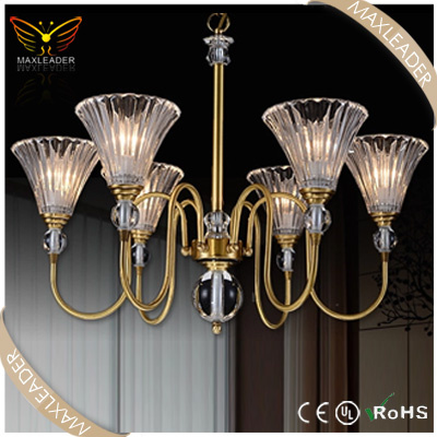 2014 New Hot Sale Glass Hanging Modern Chandelier (MD6001)