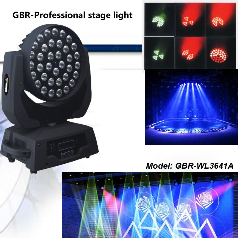 36*10W 4in1 RGBW LED Moving Head Stage Light