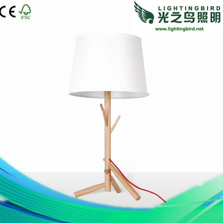 Lightingbird Hot Sale Wood Table Lamp for Home Reading (LBMT-FH)