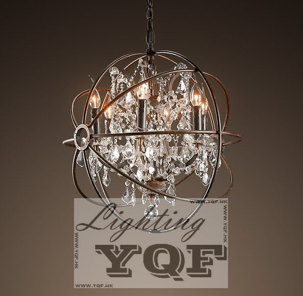 Globe Chandelier (YQF1315D50RD)