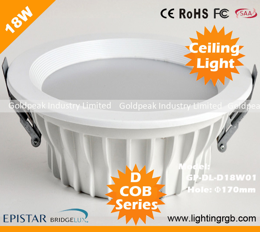 COB 18W LED Ceiling Light/ LED Ceiling Lamp/ LED Downlight/LED Cabinet Light