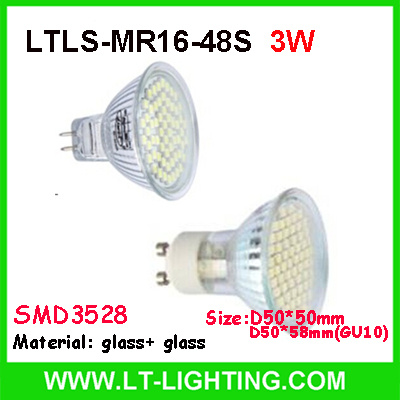 3W LED Cup (LTLS-MR16-48S)