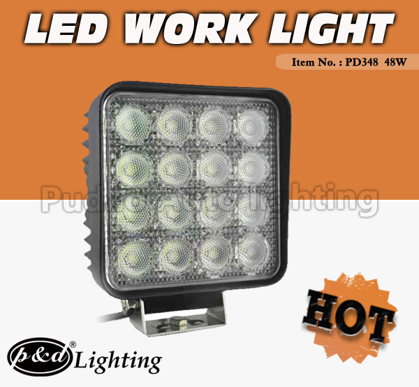 CREE 48W LED Work Light 3600lm Tractor LED Auto Light Pd348