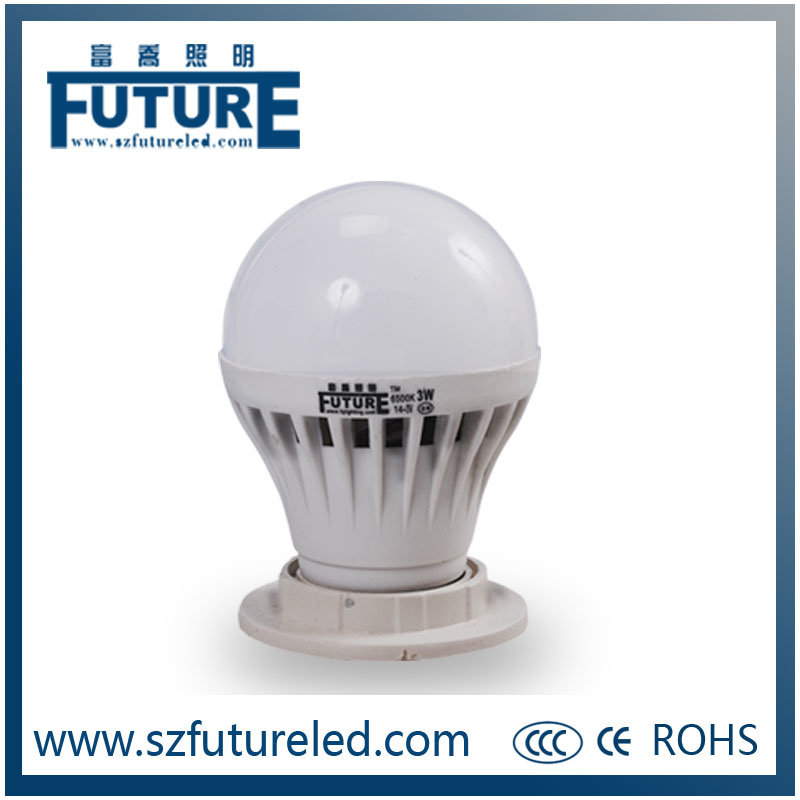 CE Approved 3W LED Bulb Light for Interior Illuminating