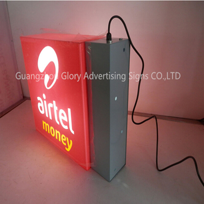 Airtel Square Box Feet LED Light Box for Advertising