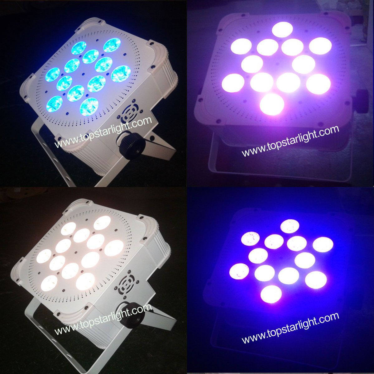 12*10W RGBWA Wireless LED Battery Uplighting for Sale