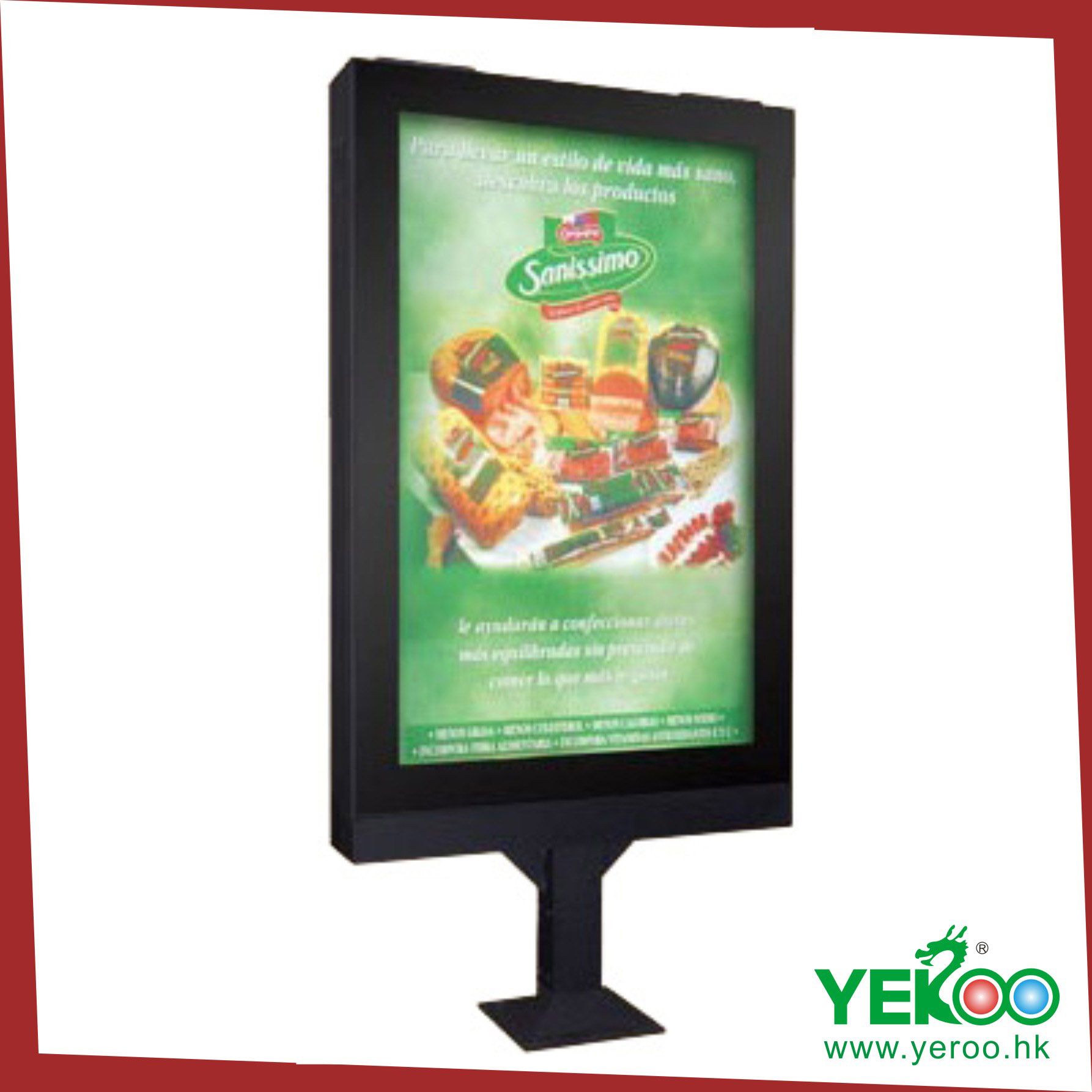 Professional Factory Outdoor Light Box Advertising