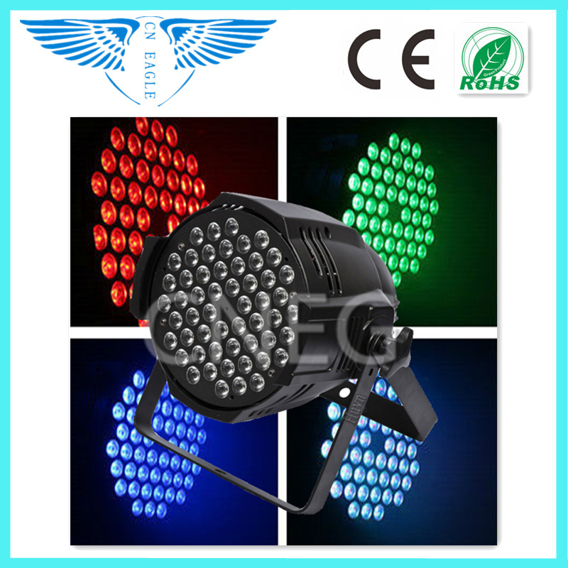 54PCS 3W RGBW 3-in-1 LED PAR Stage Light