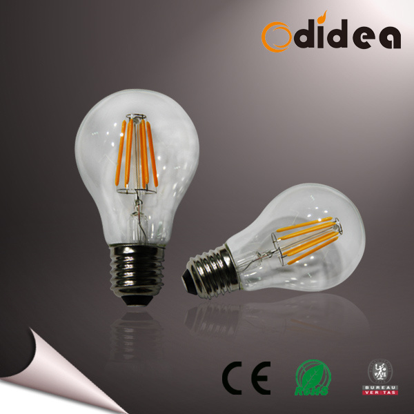 Hot Sale 5W E27 Dimmable Filament LED Candelabra Bulb