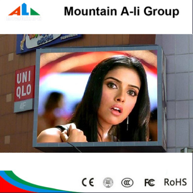 P6 Outdoor Full Color Video Big LED Display. LED Display for Advertising, High Resolution LED Billboard