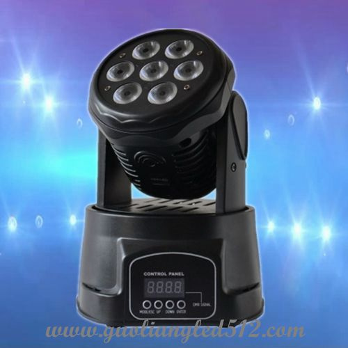 LED 7PCS 10W Stage Moving Head Disco Light