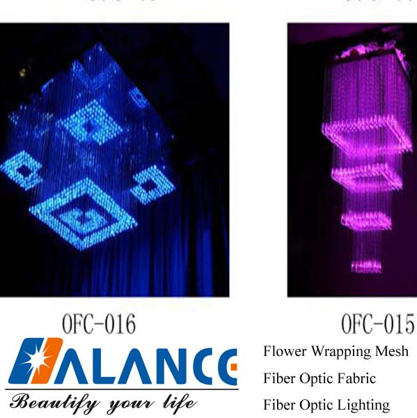 Fiber Chandelier for KTV Ceiling