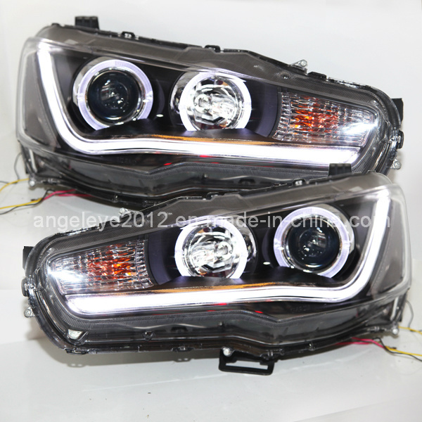 Lancer Exceed LED Angel Eyes Headlamp for Mitsubishi Yz2