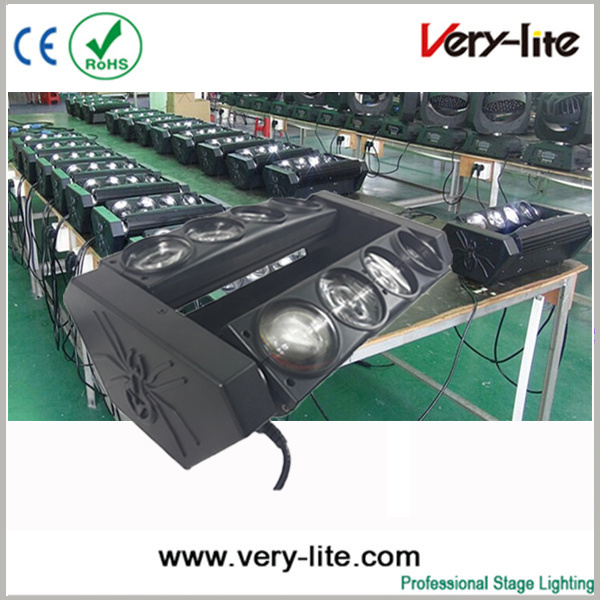8*10W LED RGBW/White Moving Head Spider LED Beam Lights