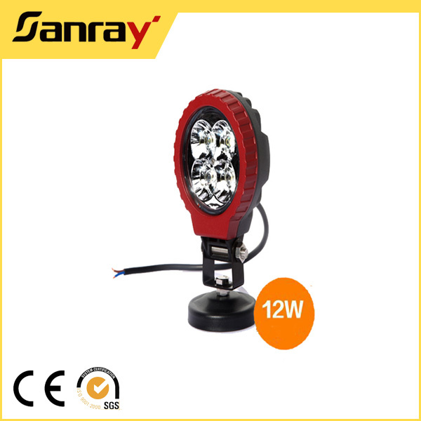 12W Red LED Work Light 12V LED Flood Light