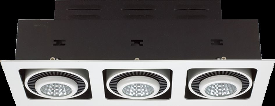 3*7W LED Grille Spotlight (GS8001-3)