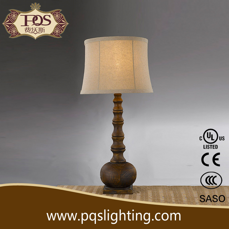 Home Furnishings Lighting Black Polyresin Table Lamp (P0117TC)