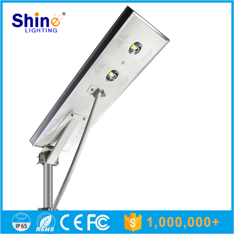 8m 9m 7m Light Pole 50W LED Solar Street Light