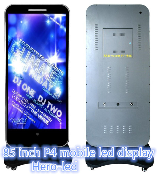 Shape Fashional P4 Advertising LED Display/Ultra High Definition P6 Advertising LED Displays /China Hot Sell LED Displays