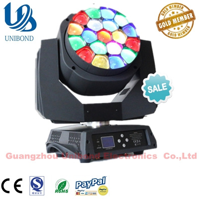 19X15W Bee Eye LED Moving Head Lights B Eye19X15