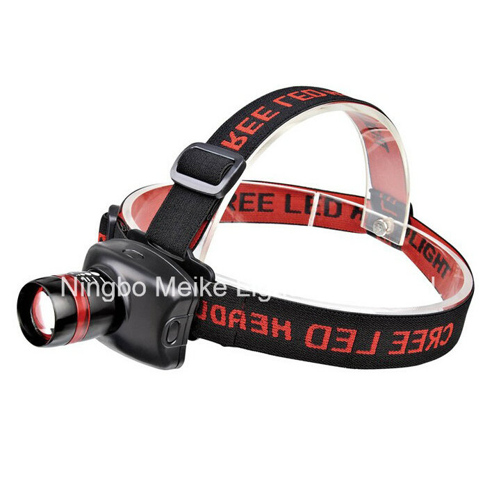 CREE LED Portable Camping Outdoor Light Zoom Headlamp (MK-3349)