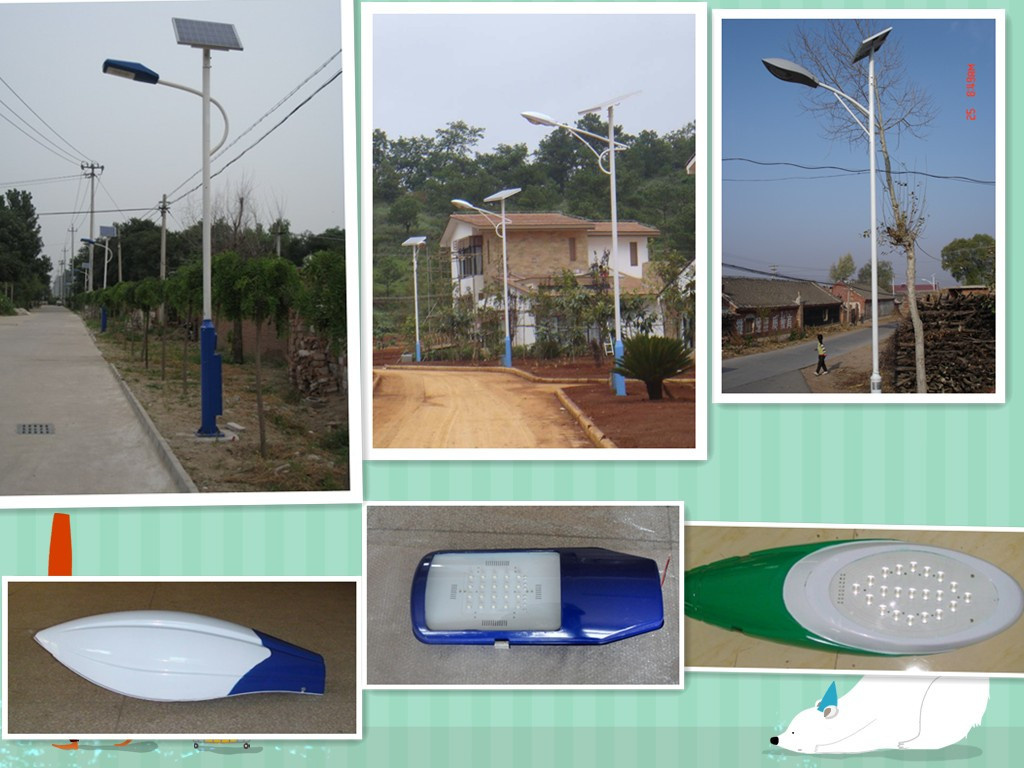 4m 30W 8 Hrs IP65 Gel. Battery Solar Light