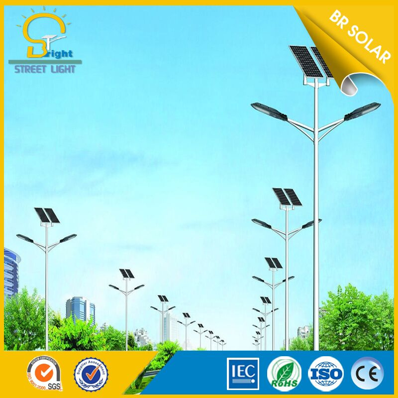 80W Dual Arm Solar LED Outdoor Light