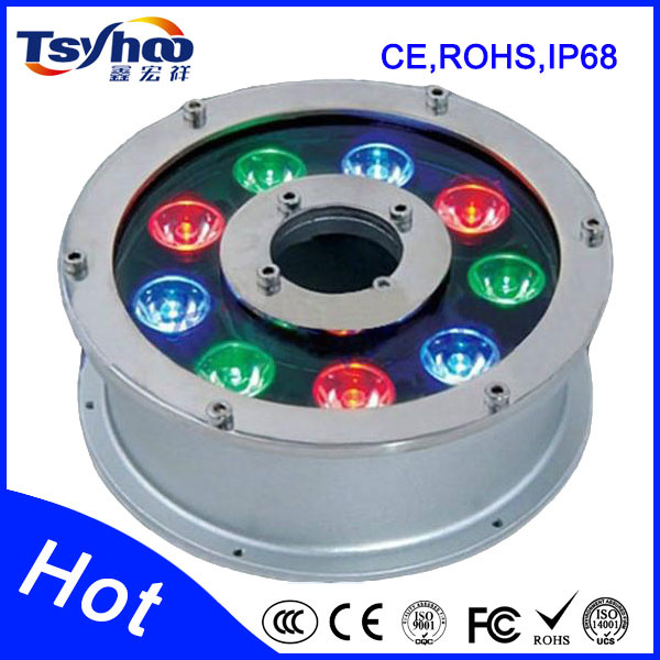 DMX512 Control 9W RGB LED Underwater Light