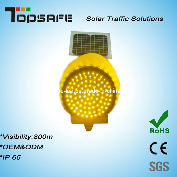 LED Solar Warning Flasher Light