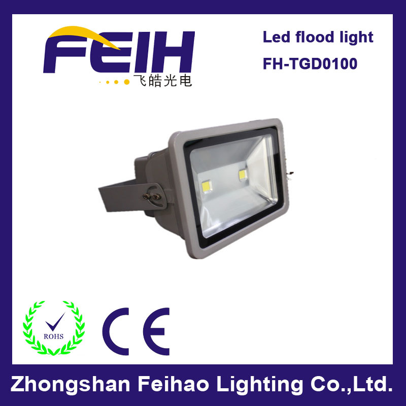 100W COB Outdoor LED Flood Light with CE&RoHS