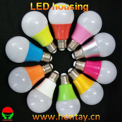 A60/P60 LED Bulb Housing with Big Angle 7 Watt